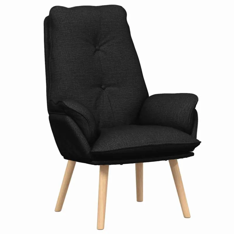 krėslas Juoda 69 x 74 x 93 cm Audinys ir Fanera