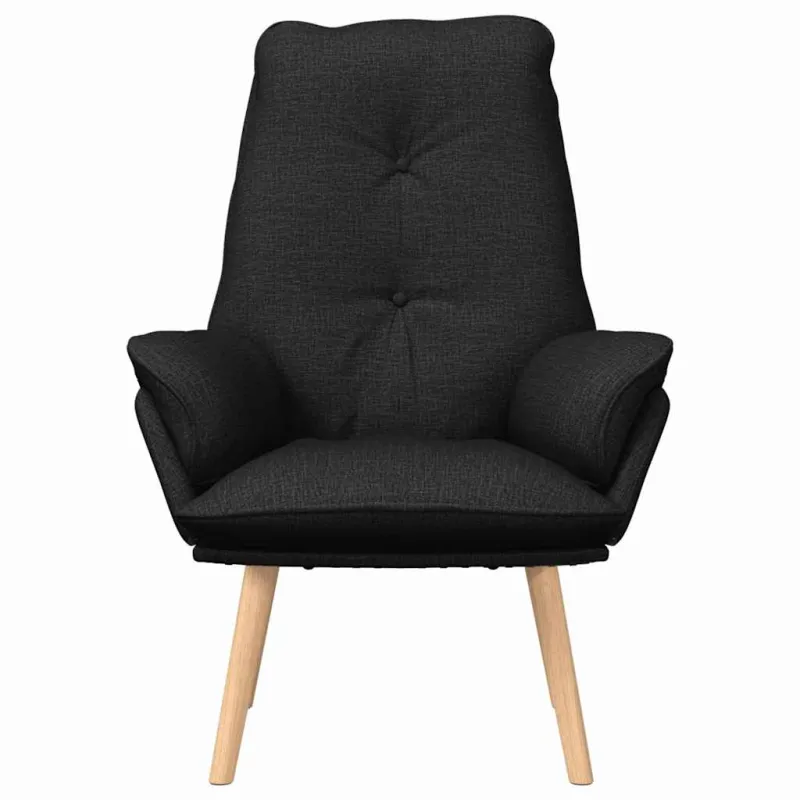 krėslas Juoda 69 x 74 x 93 cm Audinys ir Fanera