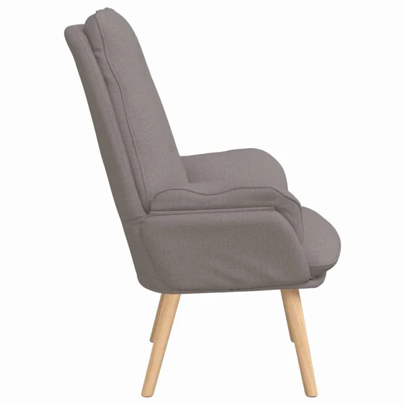 krėslas Taupe 69 x 74 x 93 cm Audinys ir Fanera