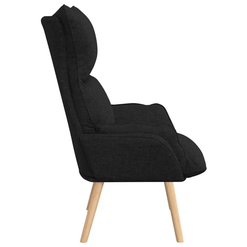 krėslas Juoda 69 x 74 x 93 cm Audinys ir Fanera