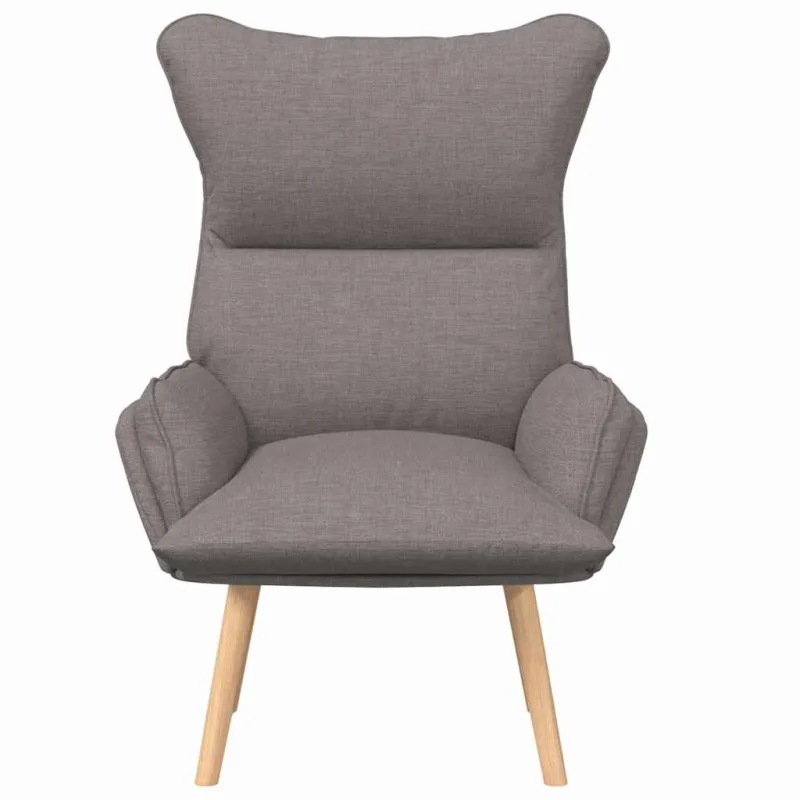 krėslas Taupe 69 x 74 x 93 cm Audinys ir Fanera