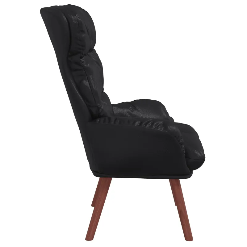 krėslas Juoda 69 x 74 x 93 cm Dirbtinė Oda