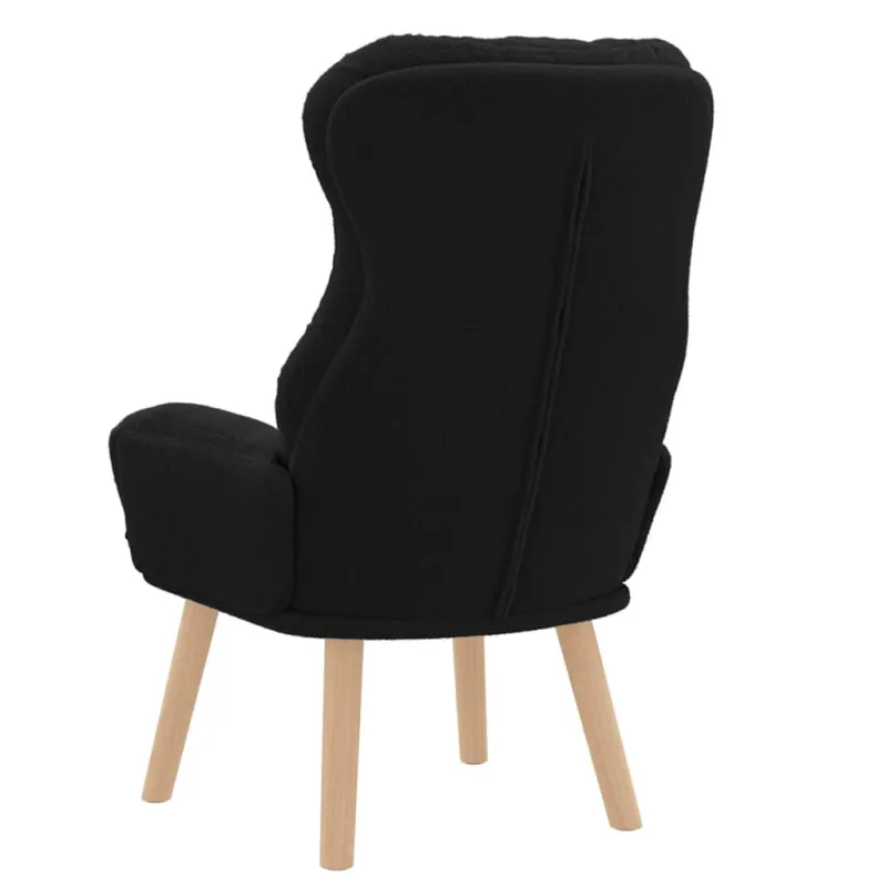 krėslas Juoda 69 x 74 x 93 cm Šerpos audinys