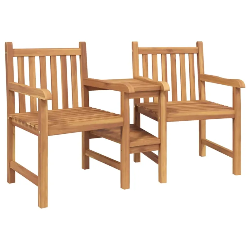 Sodo lauko kėdės 152 x 63 x 89 cm Kieto teka medžio