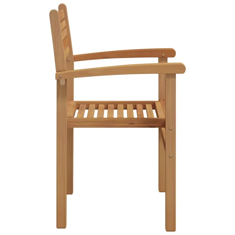 Kėdė 2 pcs Ruda 56 x 55 x 90.5 cm Kieto teka medžio