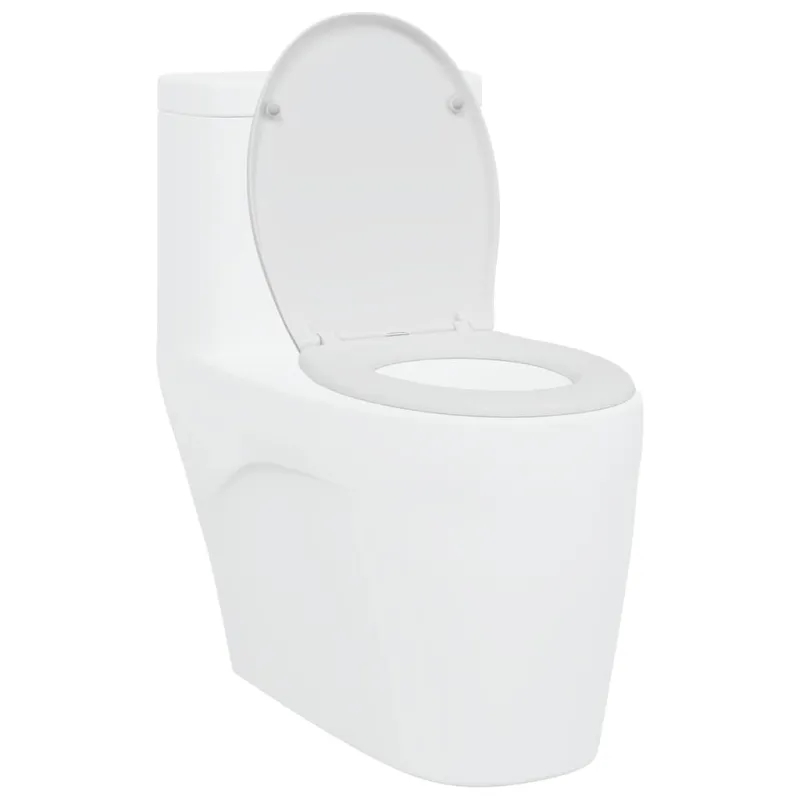 Tualeto sėdynė Balta 47 x 37 x 4 cm Duroplastas