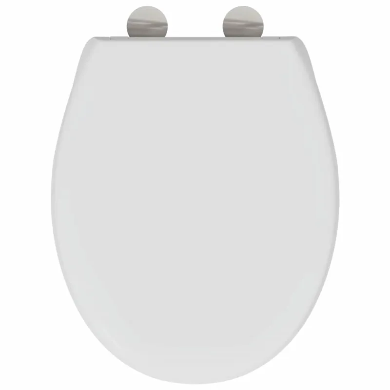 Tualeto sėdynė Balta 47 x 37 x 4 cm Duroplastas
