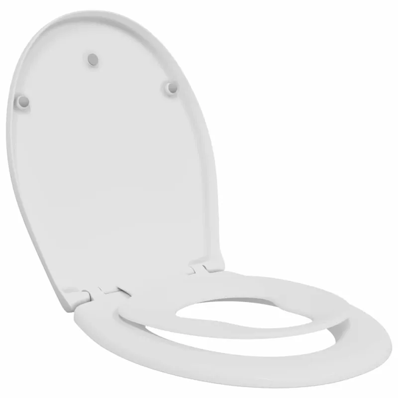 Tualeto sėdynė Balta 47 x 37 x 4 cm Duroplastas