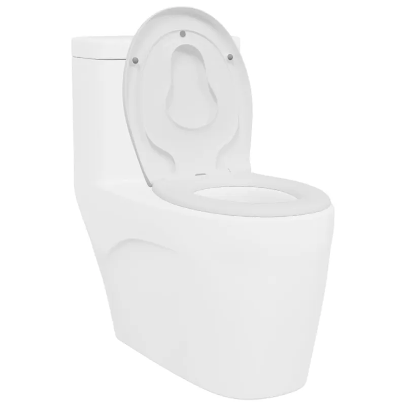 Tualeto sėdynė Balta 47 x 37 x 4 cm Duroplastas