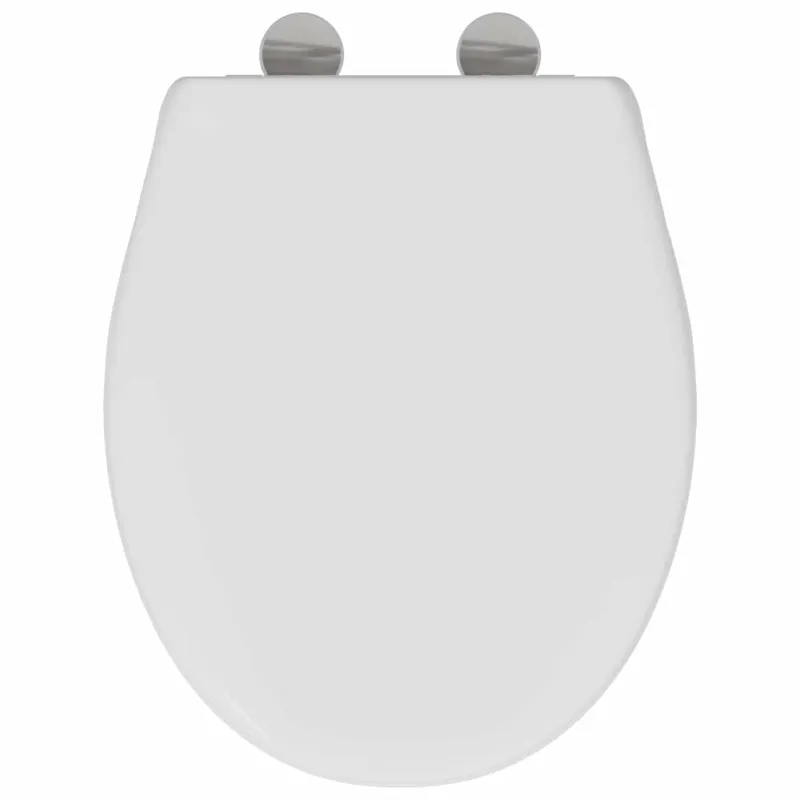 Tualeto sėdynė Balta 47 x 37 x 4 cm Duroplastas