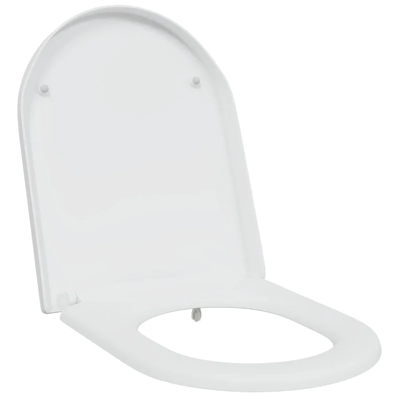 Tualeto sėdynė Balta 49 x 36 x 4 cm Duroplastas