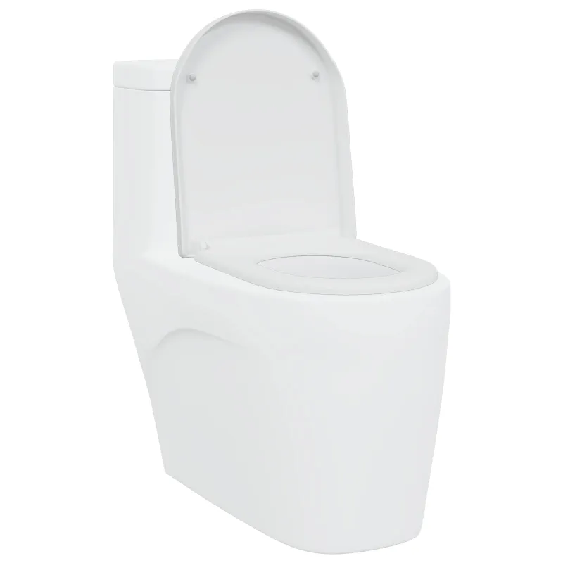 Tualeto sėdynė Balta 49 x 36 x 4 cm Duroplastas