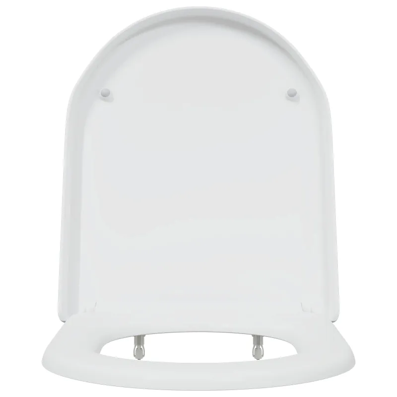 Tualeto sėdynė Balta 49 x 36 x 4 cm Duroplastas