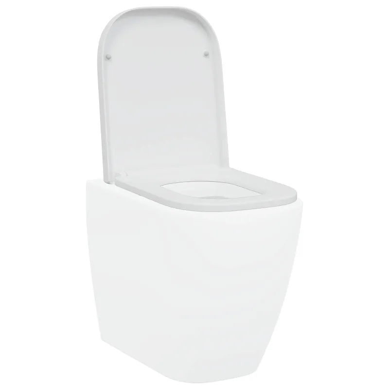 Tualeto sėdynė Balta 47,5 x 35 x 3,6 cm Duroplastas