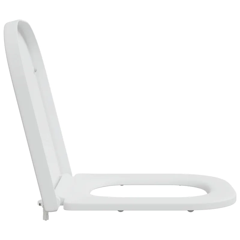 Tualeto sėdynė Balta 47,5 x 35 x 3,6 cm Duroplastas