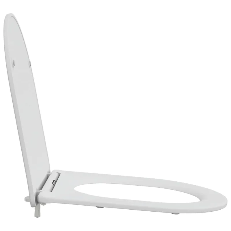 Tualeto sėdynė Balta 47 x 36 x 3,4 cm Duroplastas