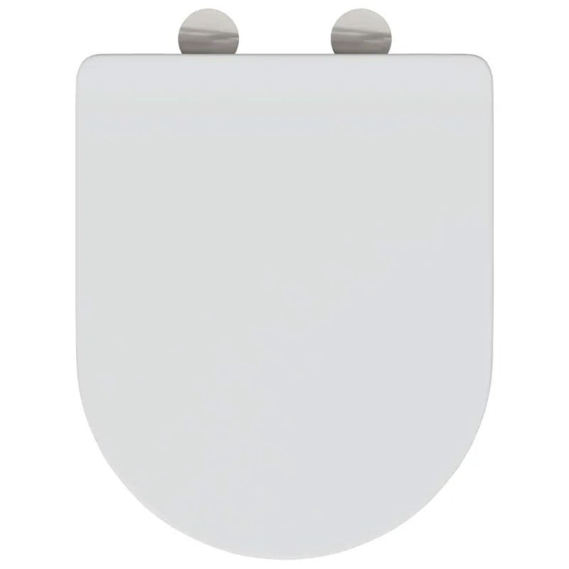 Tualeto sėdynė Balta 47 x 36 x 3,4 cm Duroplastas
