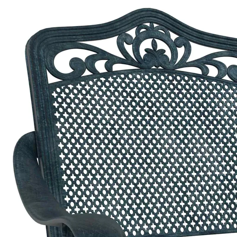Sodo Kėdė 2 pcs Žalia 64 x 62 x 93cm Aliuminis