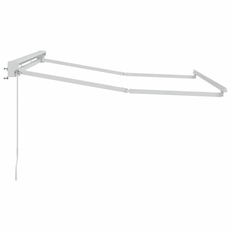 Markizės rėmas Reguliuojamas Baltas 2,5 x 2 m Plienas