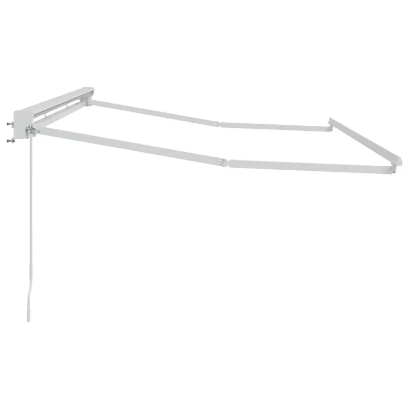 Markizės rėmas Reguliuojamas Baltas 3,5 x 2 m Plienas