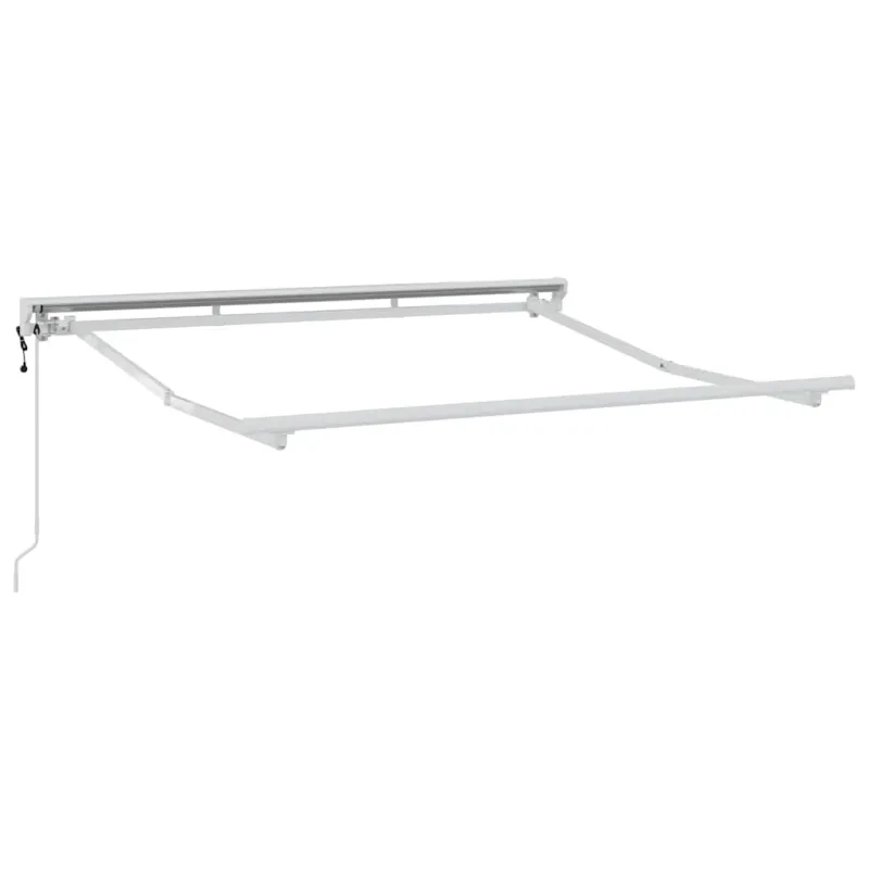 Markizės rėmas Reguliuojamas Baltas 2,5 x 2 m Plienas