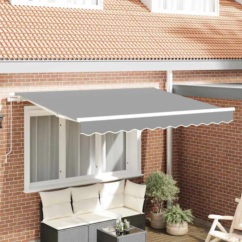 Markizės rėmas Balta 3 x 2 m metalas