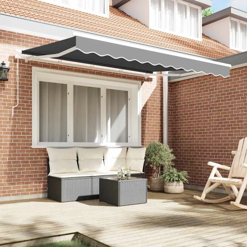 Markizės rėmas Balta 3 x 2 m metalas