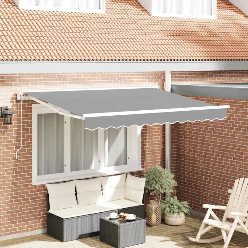 Markizės rėmas Balta 3 x 2 m metalas