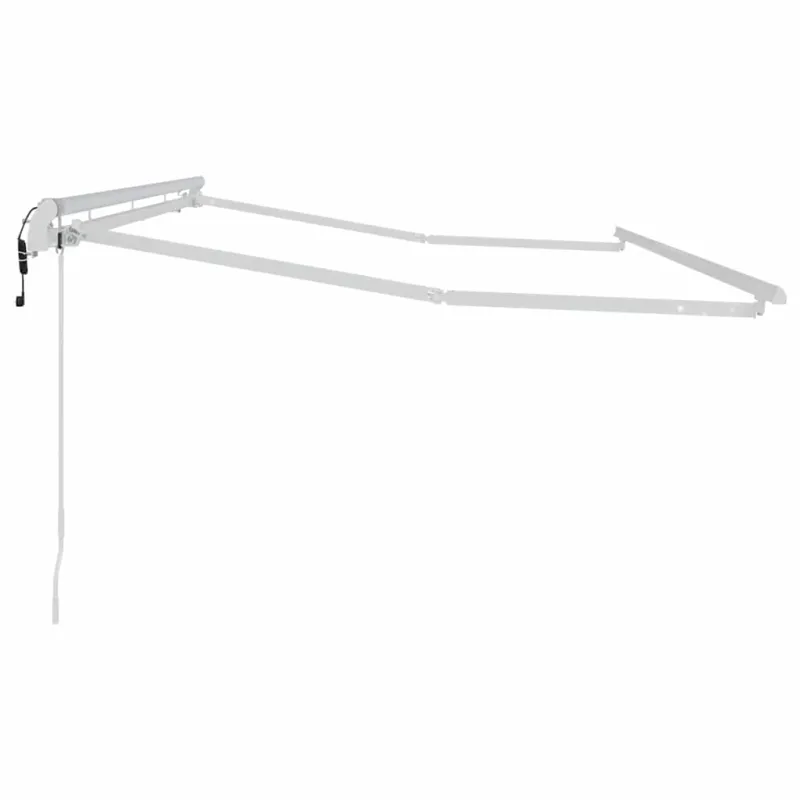 Markizės rėmas Balta 4 x 2 m metalas