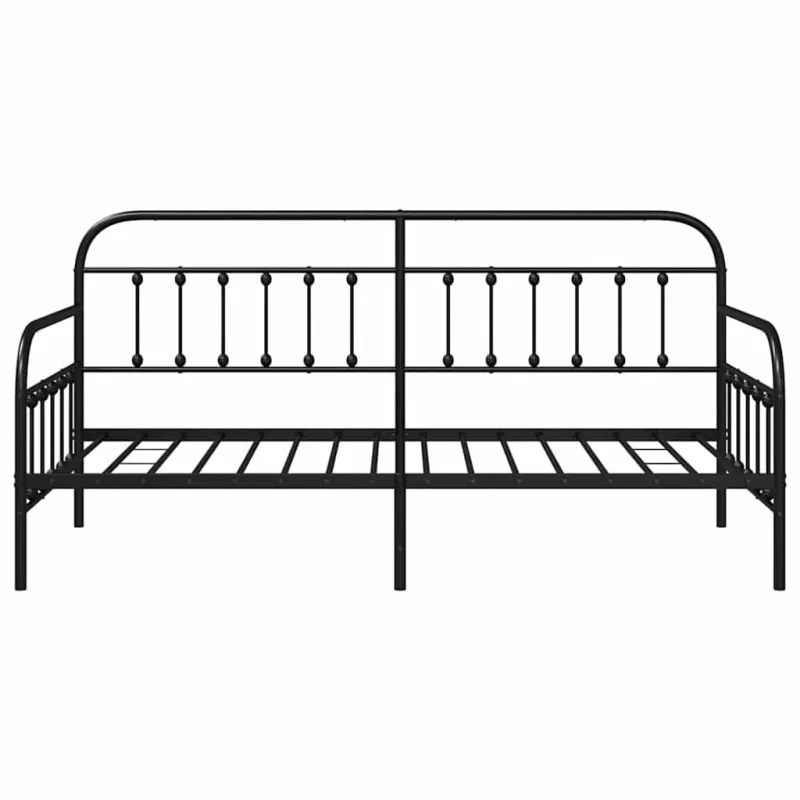 Dienos lovos rėmas Juoda 100 x 200 cm