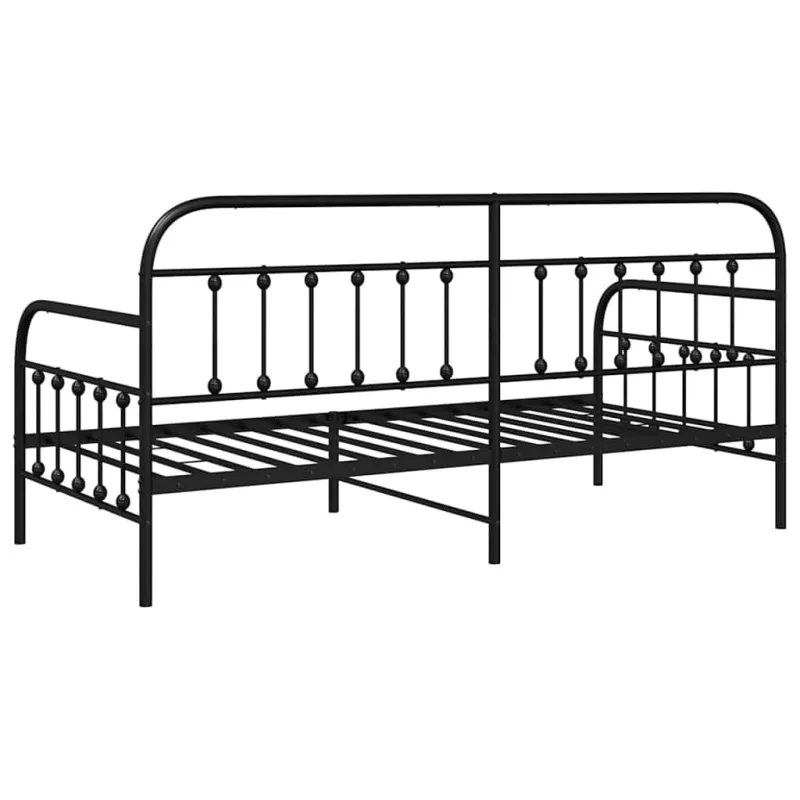 Dienos lovos rėmas Juoda 100 x 200 cm