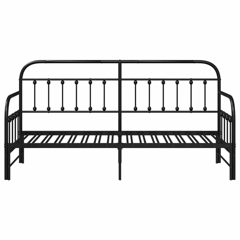 Dienos lovos rėmas Juoda 80 x 200 cm