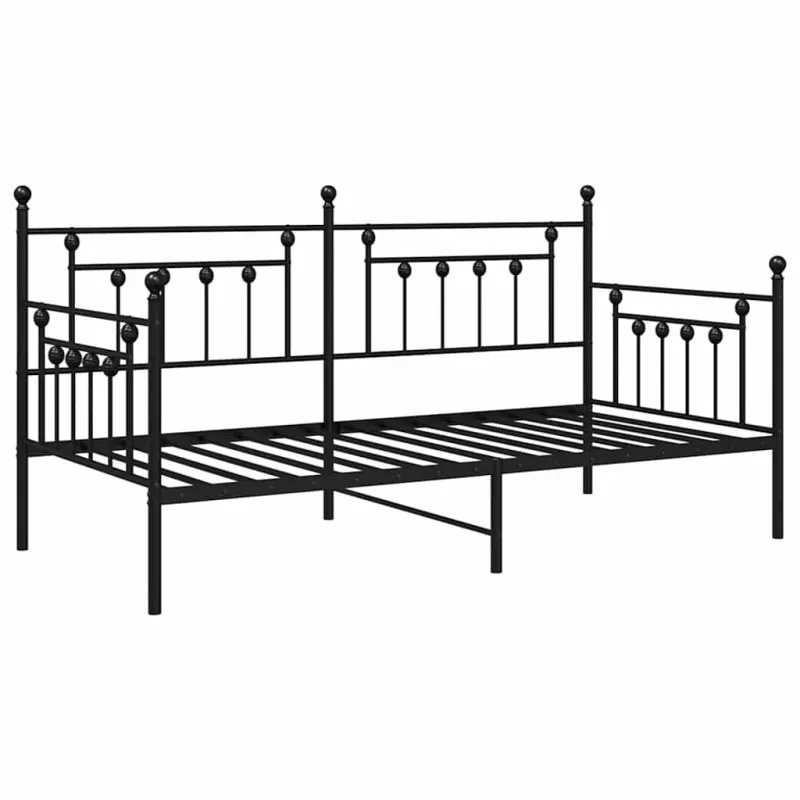 Dienos lovos rėmas Juoda 107 x 203 cm Plienas
