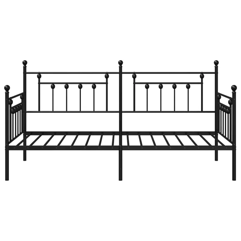 Dienos lovos rėmas Juoda 107 x 203 cm Plienas