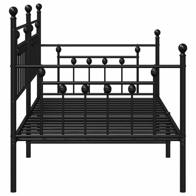 Dienos lovos rėmas Juoda 107 x 203 cm Plienas