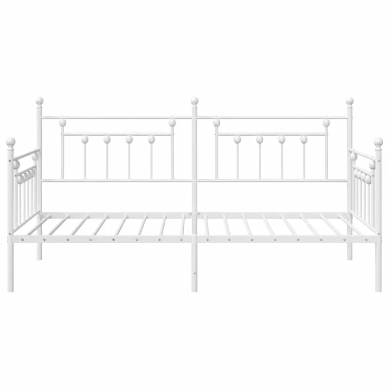 Dienos lovos rėmas Balta 100 x 190 cm Plienas