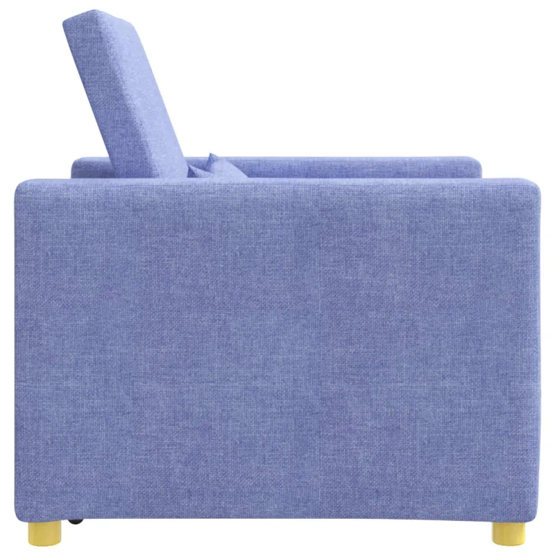 Ištraukiamas sofa-lova vienvietis Džinsinė mėlyna audinys