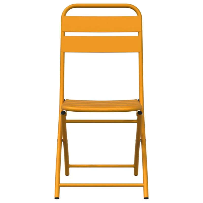 Sodo sulankstoma kėdė 2 pcs Garstyčių 42 x 52 x 82cm