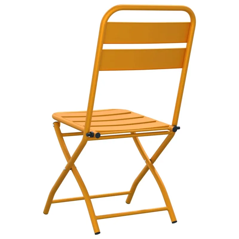 Sodo sulankstoma kėdė 2 pcs Garstyčių 42 x 52 x 82cm