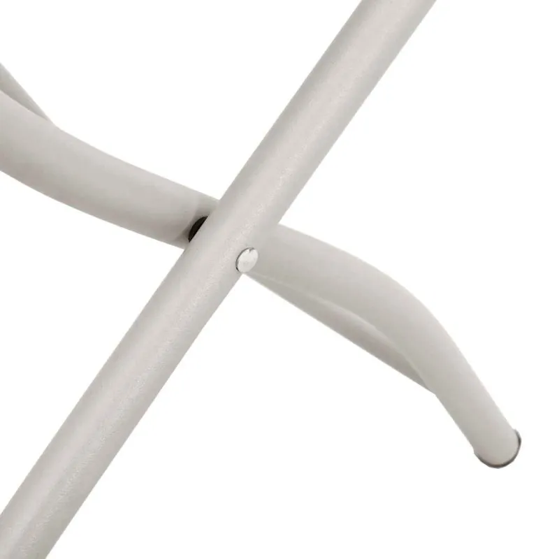 Sodo sulankstoma kėdė 2 pcs Smėlio 42 x 52 x 82cm