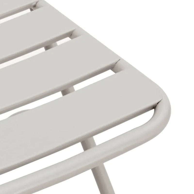 Sodo sulankstoma kėdė 2 pcs Smėlio 42 x 52 x 82cm