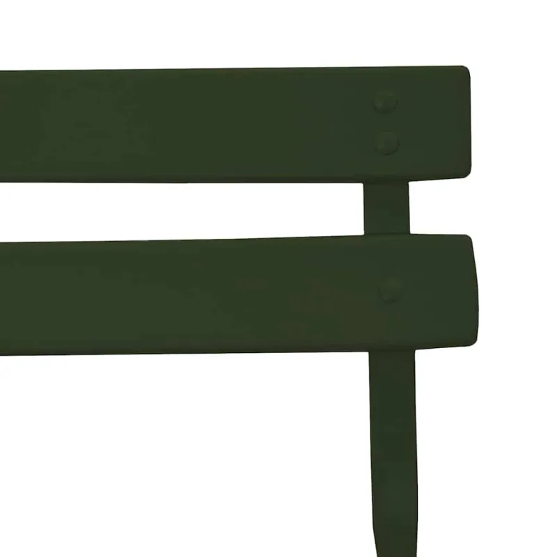 Sodo sulankstoma kėdė 2 pcs Žalia 42 x 46 x 82cm metalas