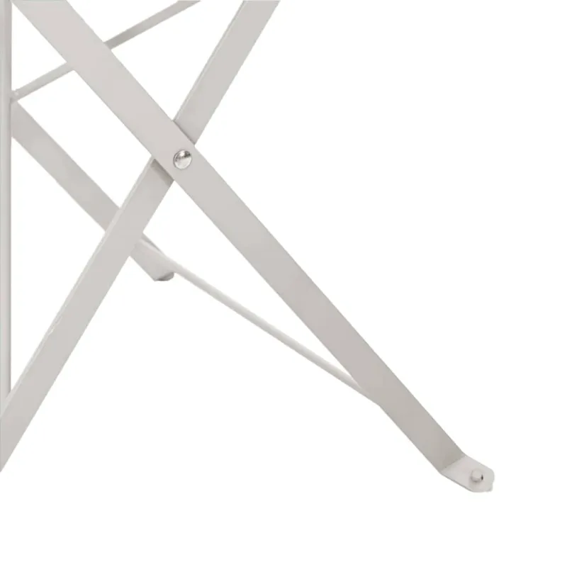 Sodo sulankstoma kėdė 2 pcs Smėlio 42 x 46 x 82cm metalas