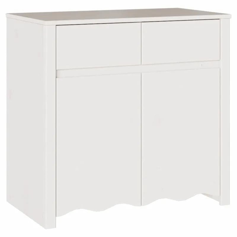 Kabalas Drammen Balta 79 x 43 x 75.5 cm Pušies medienos masyvas