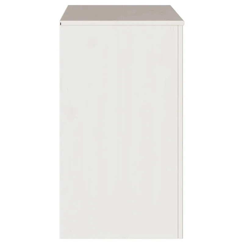 Kabalas Drammen Balta 79 x 43 x 75.5 cm Pušies medienos masyvas