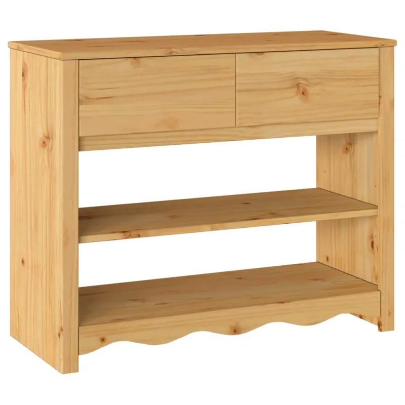Konsolinis stalas su stalčių Drammen Ąžuolo 89,5 x 37 x 73 cm