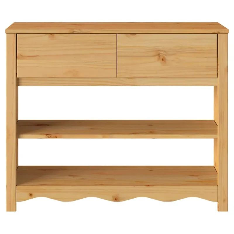 Konsolinis stalas su stalčių Drammen Ąžuolo 89,5 x 37 x 73 cm