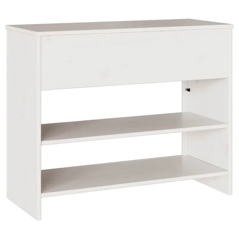 Konsolinis stalas su stalčių Drammen Balta 89,5 x 37 x 73 cm