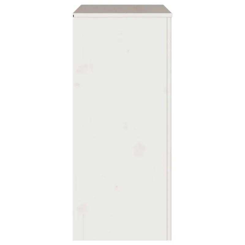 Ištraukalas spinta su stalčių Drammen Balta 76,5 x 40 x 91 cm