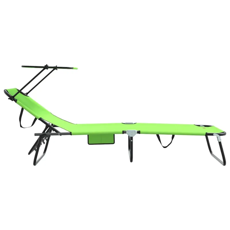 Sulankstomas gultas 2 pcs Žalia 190 x 57 x 81 cm Oksfordas